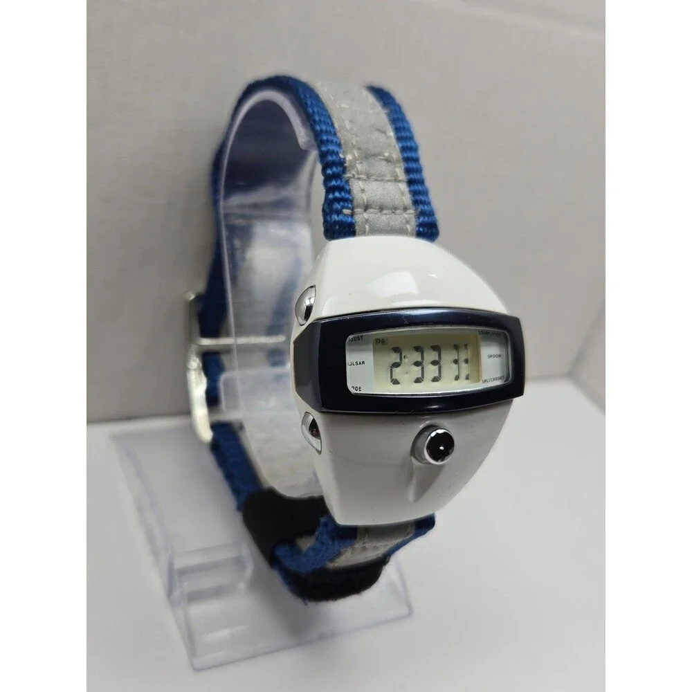 Vintage Pulsar Spoon By Seiko Digital Mens Space Age Watch 100M New Battery